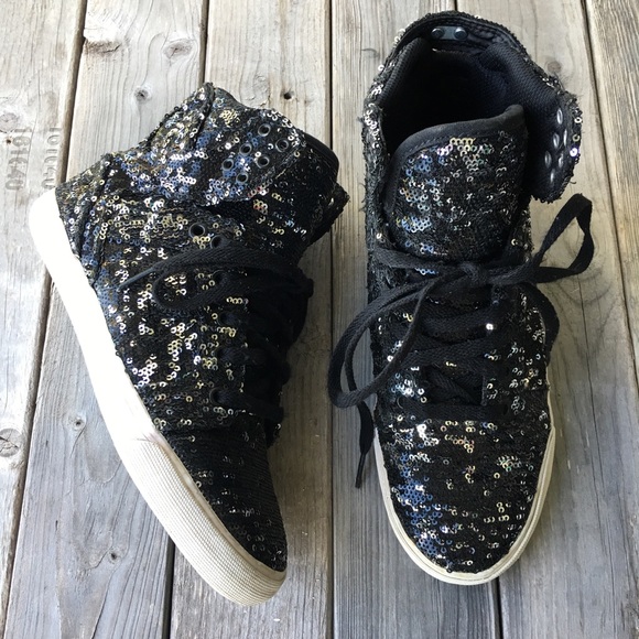 supra sequin high tops